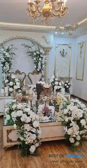 لیست بهترین سالن عقد و محضر ازدواج اصفهان با عکس【آپدیت ۱۴۰۵】 14 سالن عقد رومانس اصفهان